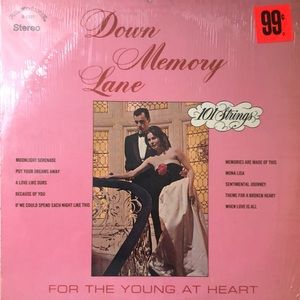101 Strings Down Memory Lane For The Young At Heart Vinyl Lp